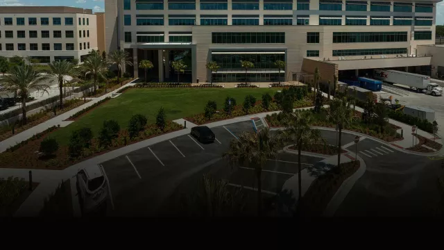 A vast, panoramic view of AdventHealth Winter Garden