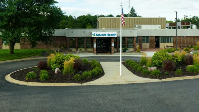 The front entrance of AdventHealth Durand
