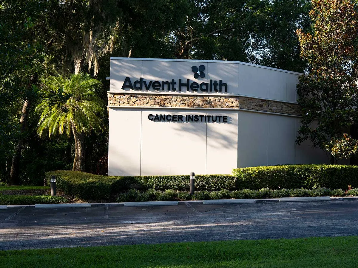 The Cancer Institute building of AdventHealth Deland