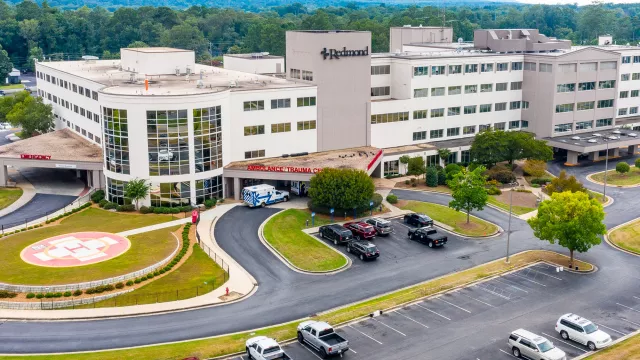 Aerial photo of AdventHealth Redmond