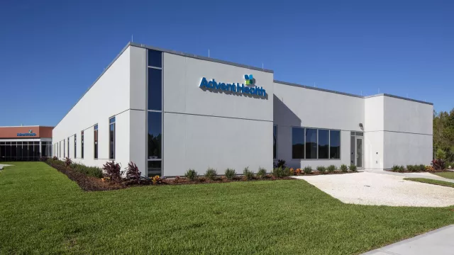 A photo of the AdventHealth Connerton building