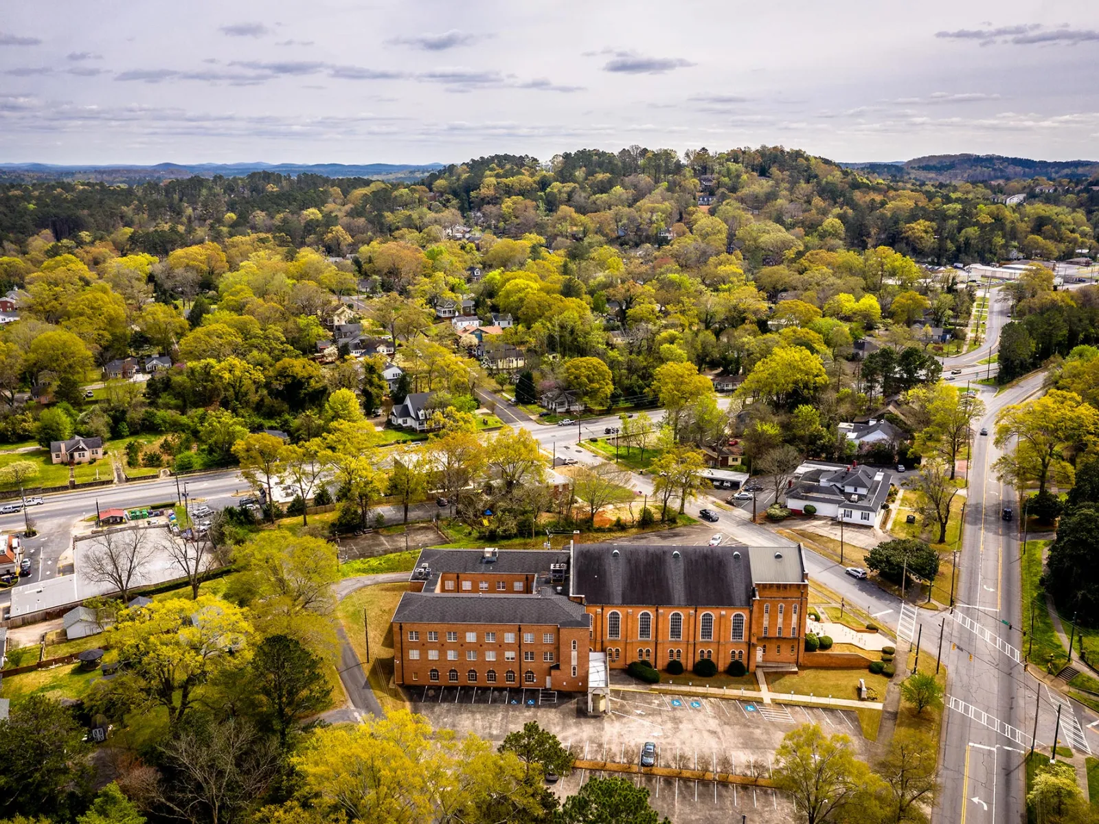 Aerial image of Rome Georgia